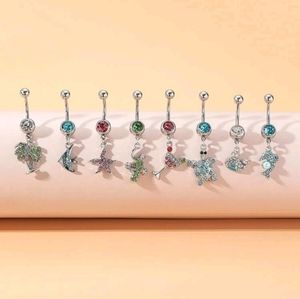 8 Pieces Belly/ Navel Rings Dolphin,  Turtle,  Martini & More SALE